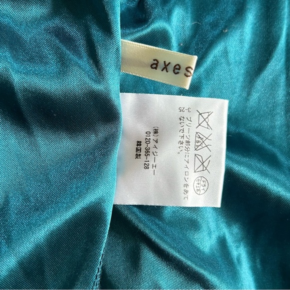 Blue Lolita rose print blue japanese skirt - Picture 5 of 5